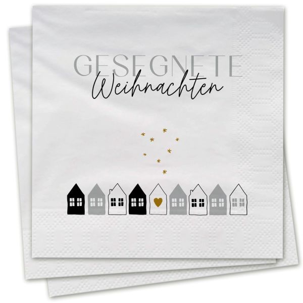 Servietten - Gesegnete Weihnachten