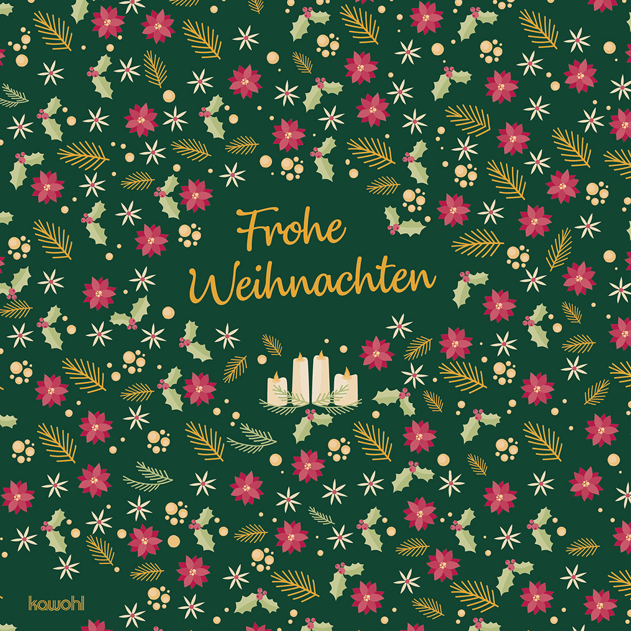Servietten - Frohe Weihnachten Servietten - Frohe Weihnachten