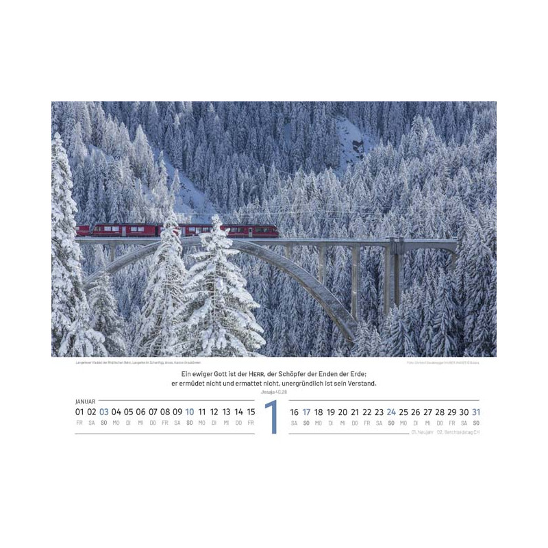 Schweizer Bildkalender 2027