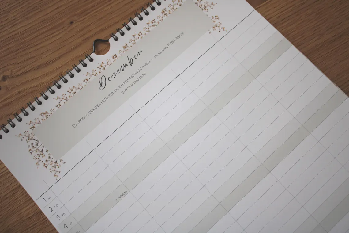 Familienkalender 2027