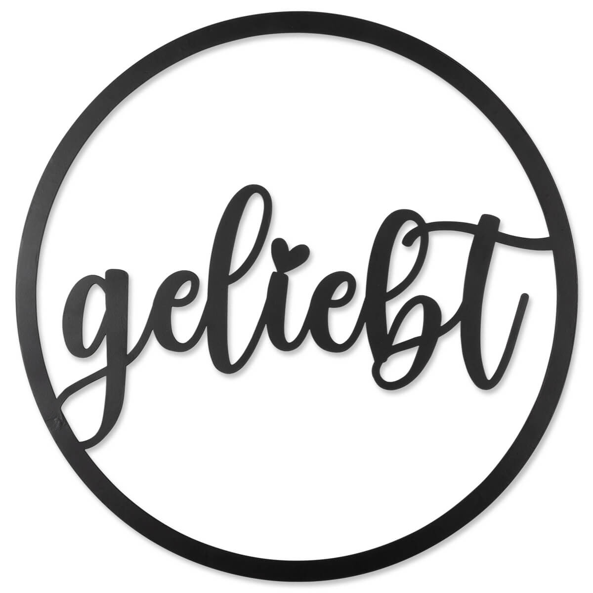 Wanddeko geliebt