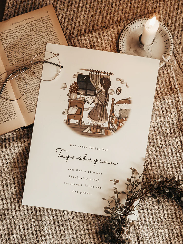 Poster "Tagesbeginn"