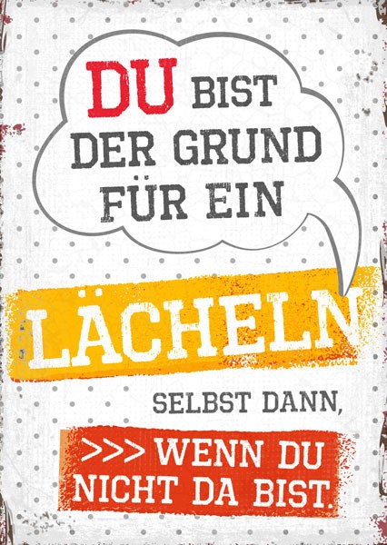 Postkarte-Grund-f-r-ein-L-cheln-1253_2 Postkarte - Grund für ein Lächeln