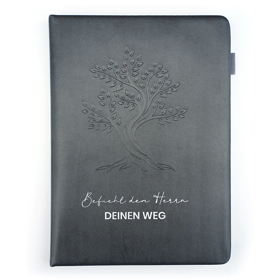 Notizbuch - Befiehl dem Herrn deinen Weg