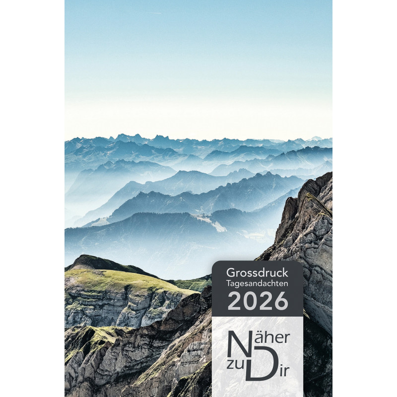 Buch-Kalender Näher zu Dir 2026 Großdruck