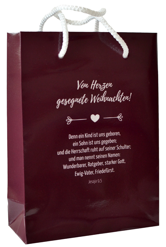 Geschenktüte - "Weihnachten" beere Geschenktüte - "Weihnachten" beere