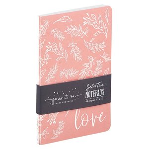 Notizblöcke set (2) do all things with love Notizblöcke set (2) do all things with love