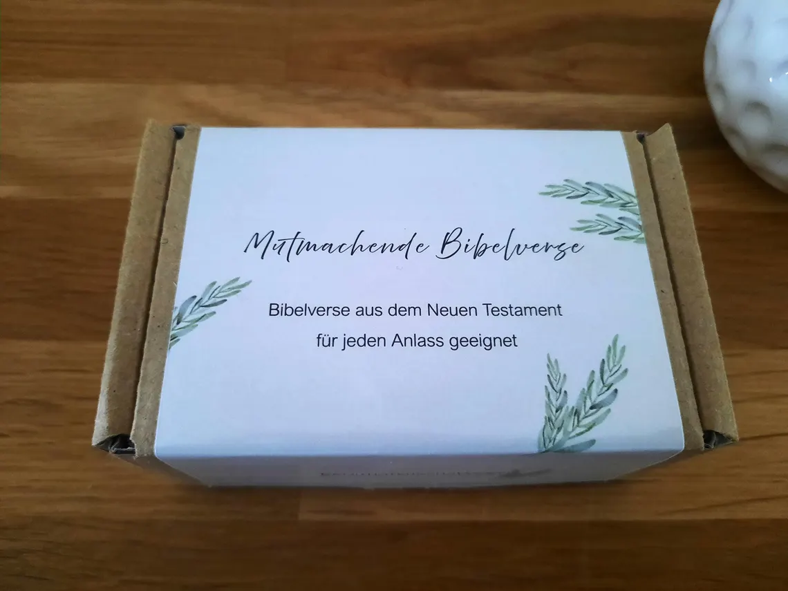 Mutmachende Bibelverse aus dem NT - Set Mutmachende Bibelverse aus dem NT - Set