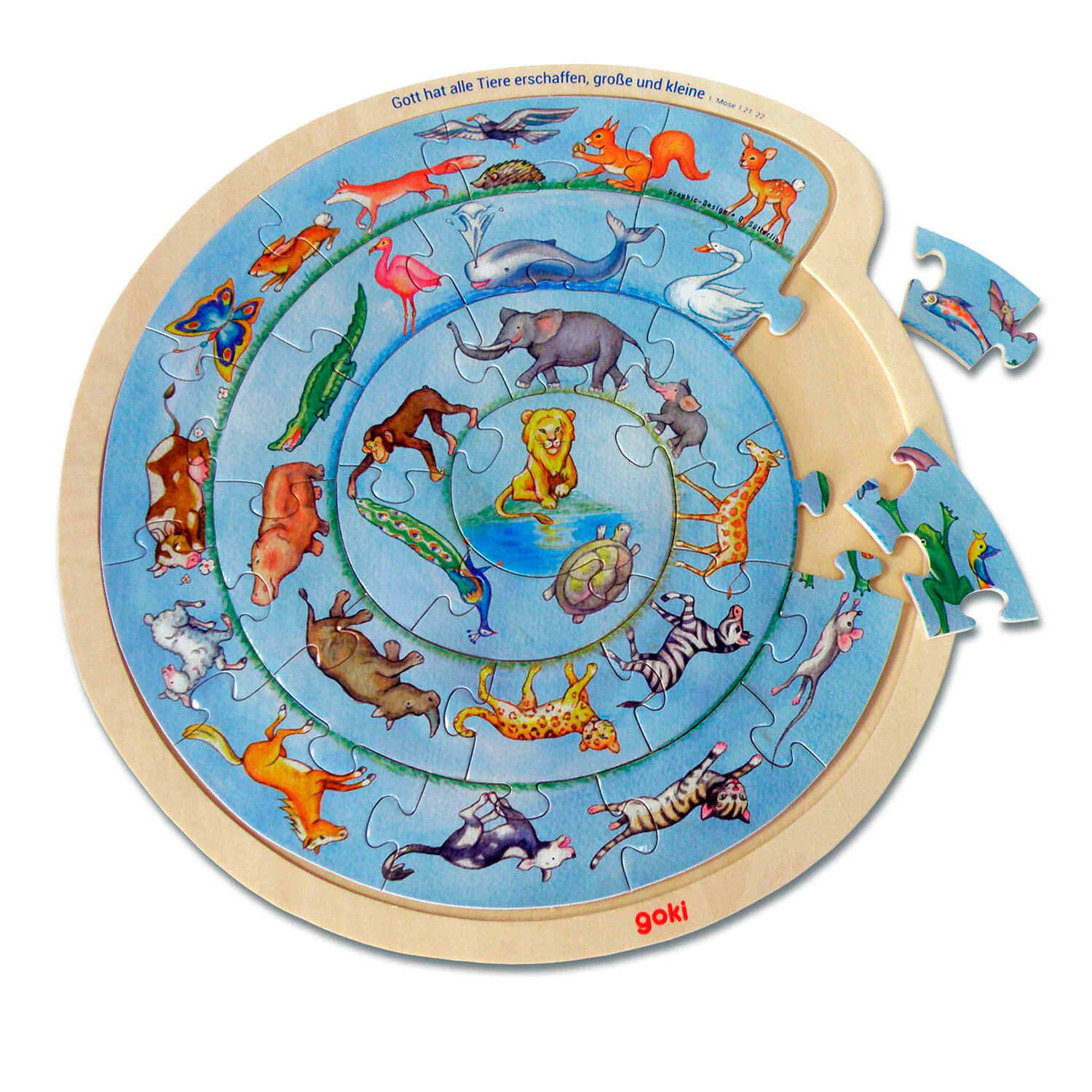 Puzzle - Tiere