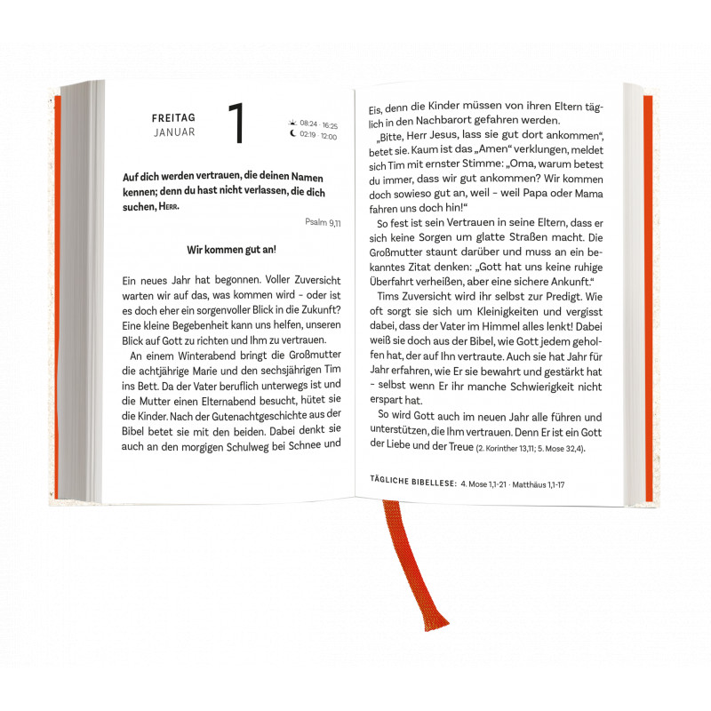Die gute Saat 2027 - Buchkalender (Hardcover)