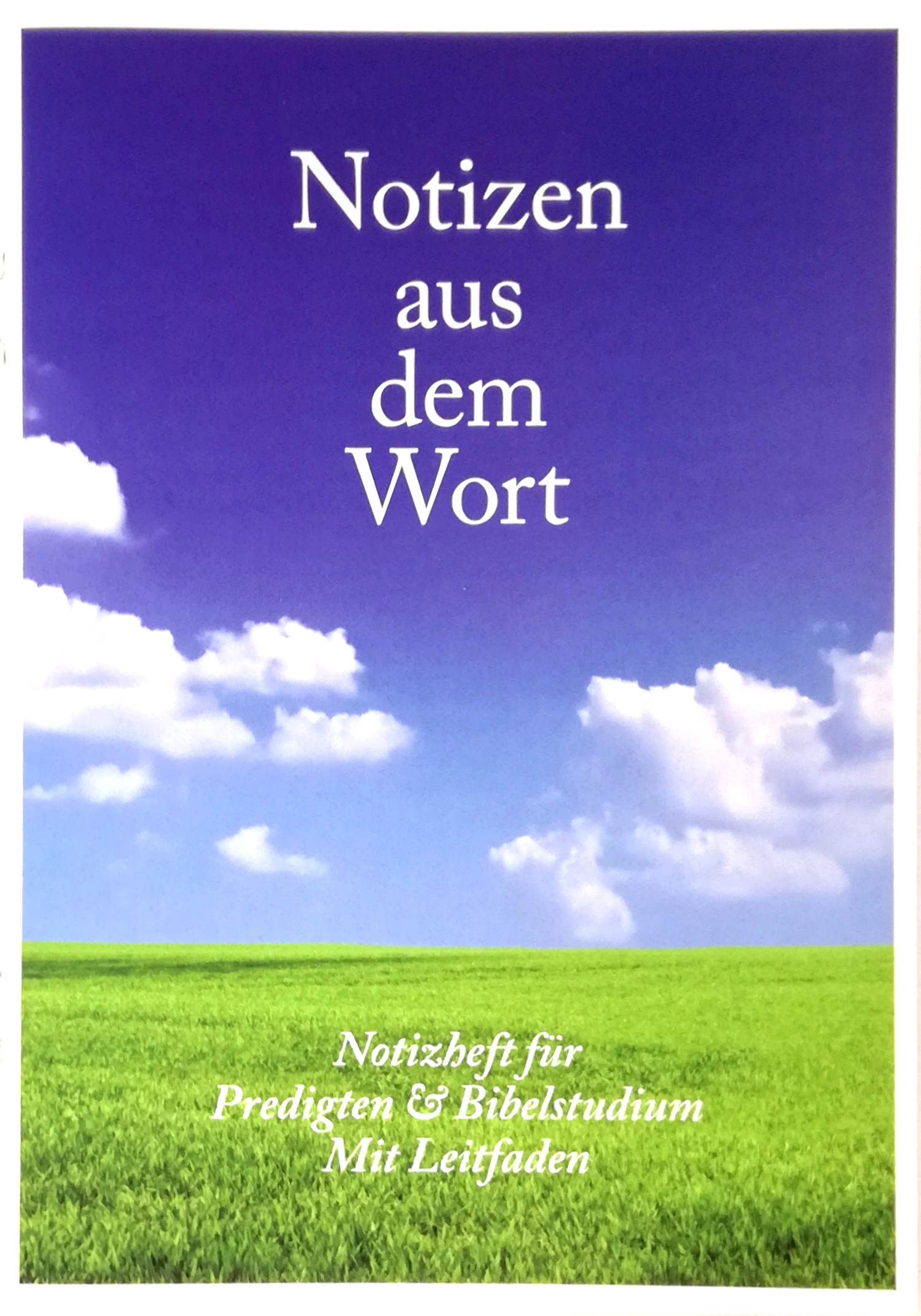 Notizen aus dem Wort (Wiese)