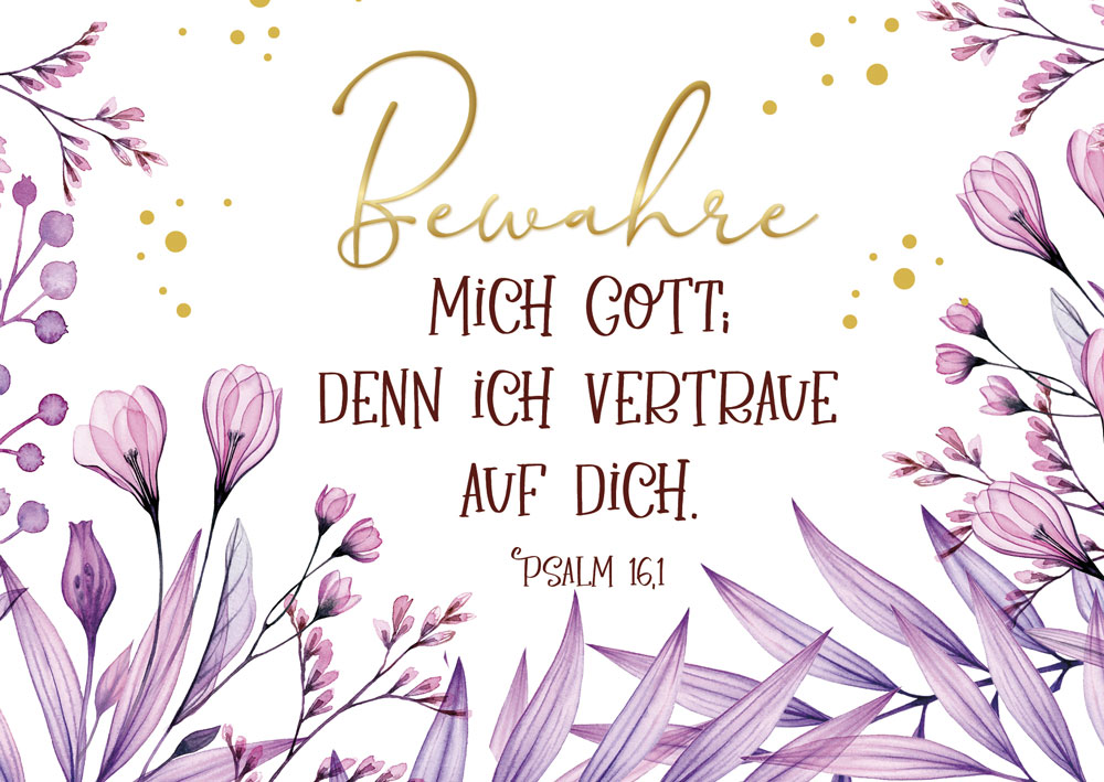 Postkarte-Bewahre-Fresienblueten-GF179731988 Postkarte Bewahre / Fresienblüten GF