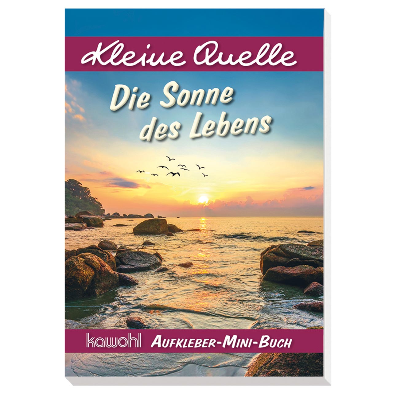 Aufkleber-Mini-Buch - Die Sonne des Lebens Aufkleber-Mini-Buch - Die Sonne des Lebens