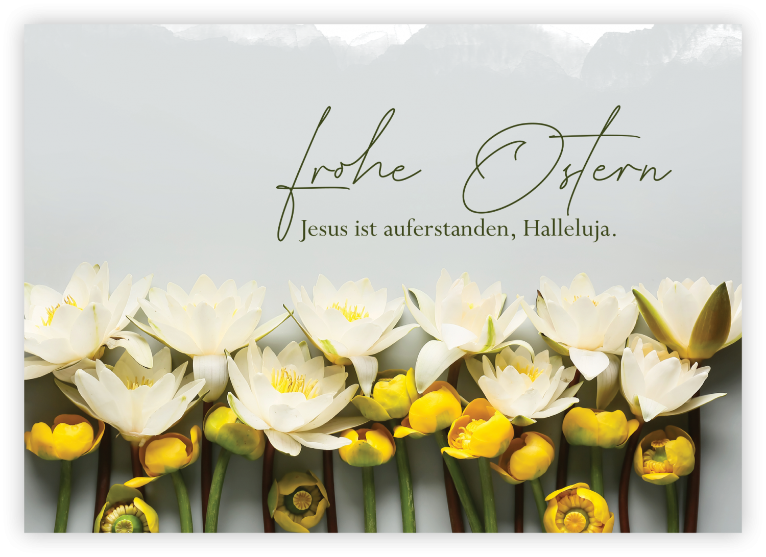 Doppelkarte - Jesus ist auferstanden (Frohe Ostern) Doppelkarte - Jesus ist auferstanden (Frohe Ostern)