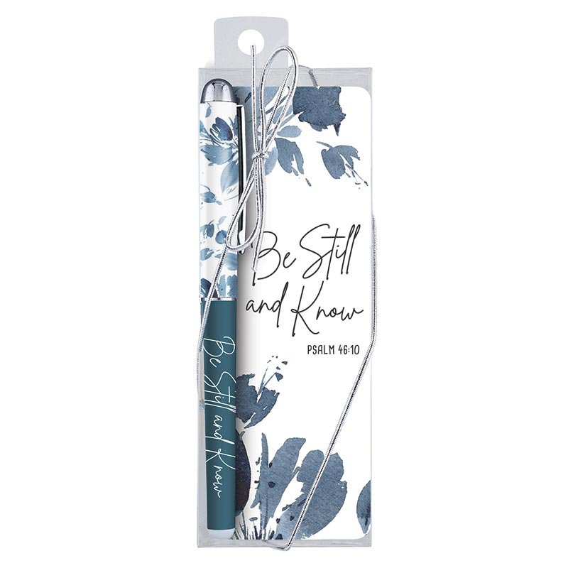 Pen/bookmark - be still & Know