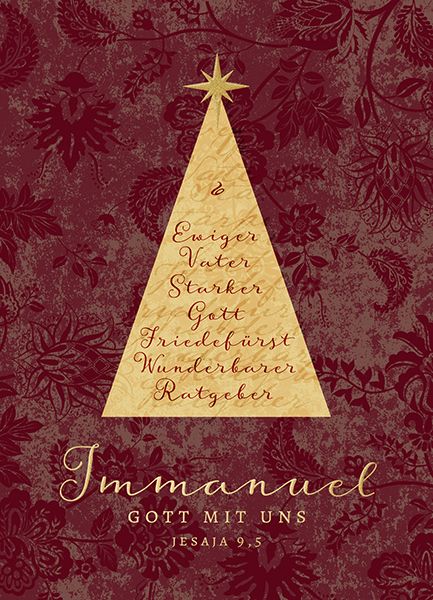 XL-Postkarte Big Blessing Gold – Immanuel XL-Postkarte Big Blessing Gold – Immanuel