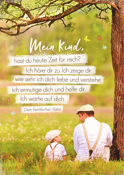 Postkarte Mein Kind