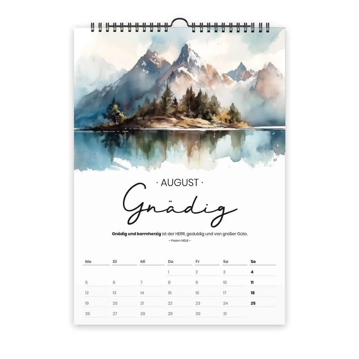 Kalender "Gottes Wesen" 2027 - A3