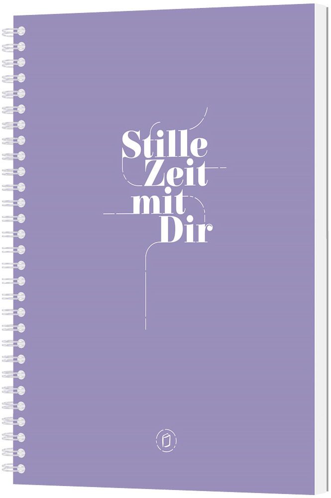 Stille Zeit mit Dir - Notizbuch Motiv Flieder Stille Zeit mit Dir - Notizbuch Motiv Flieder