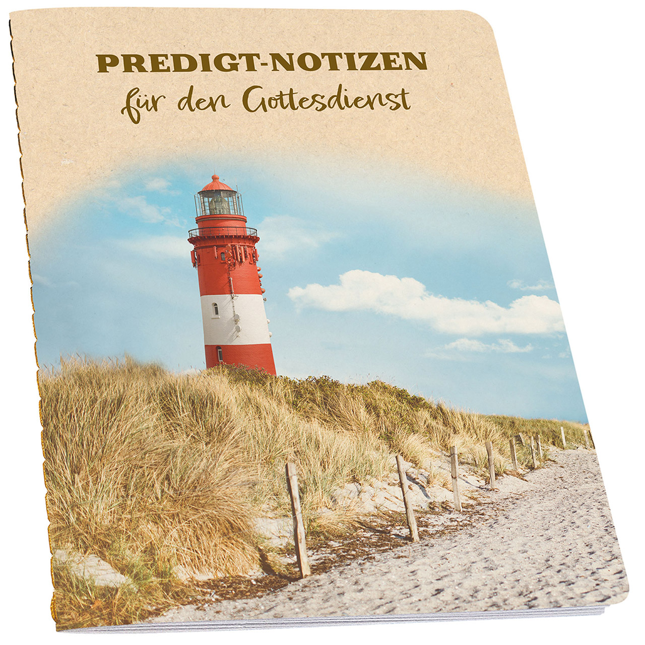 Notizbuch - Predigt-Notizen für den Gottesdienst