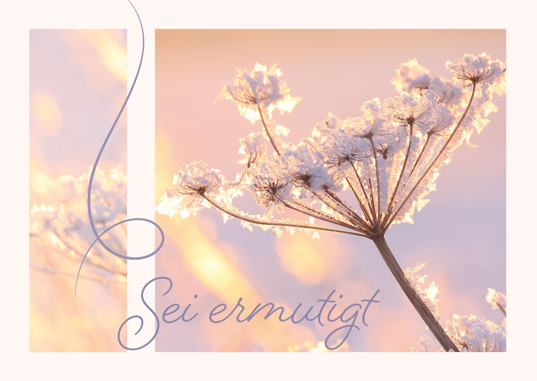 Postkarte - Sei ermutigt Postkarte - Sei ermutigt