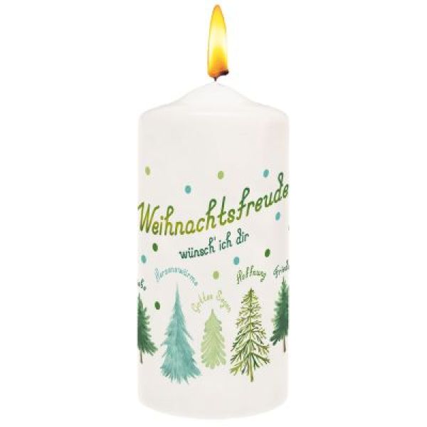 Weihnachtskerze - Weihnachtsfreude
