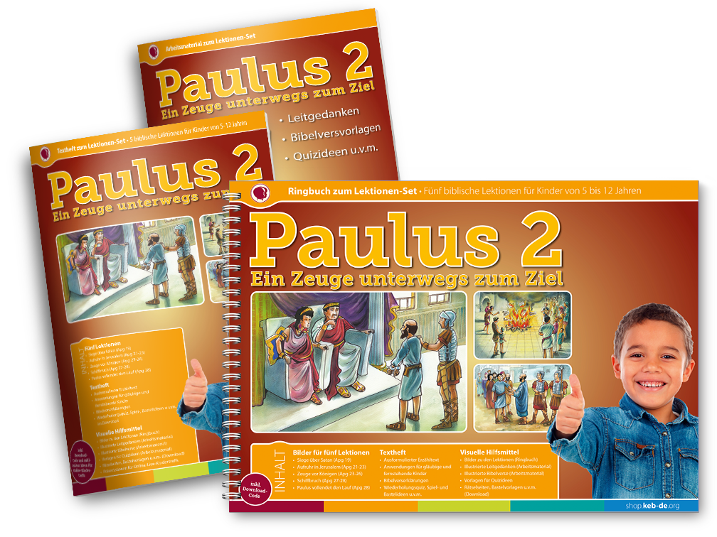 Paulus 2 - Ein Zeuge unterwegs zum Ziel - Lektionen-Set Paulus 2 - Ein Zeuge unterwegs zum Ziel - Lektionen-Set