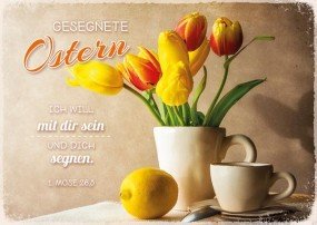 Minikarten Oster - Tulpen Minikarten Oster - Tulpen