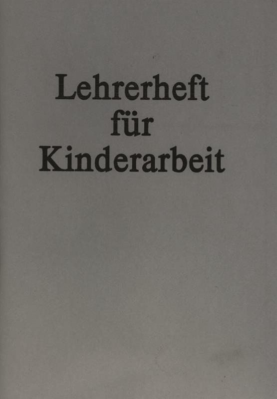 Lehrerheft_fuer_Kinderarbeit Lehrerheft für Kinderarbeit
