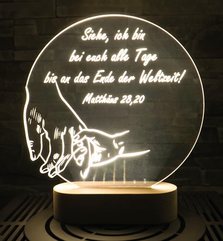 LED-Leuchten - Hände