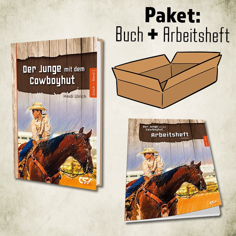 Buchpaket Der Junge mit dem Cowboyhut: Buch + Arbeitsheft Buchpaket Der Junge mit dem Cowboyhut: Buch + Arbeitsheft