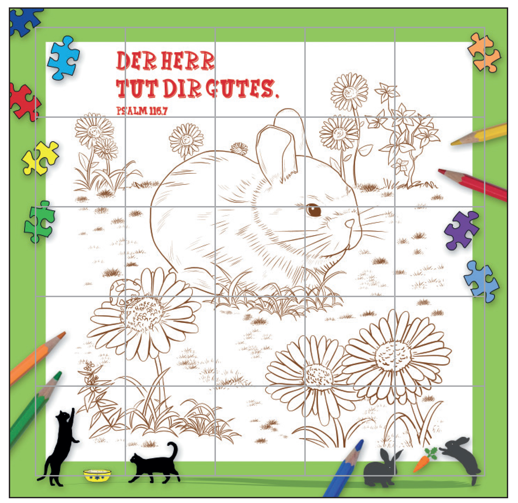 Rahmenpuzzle-Tiere-Puzzle_Tiere1 Rahmenpuzzle - Tiere
