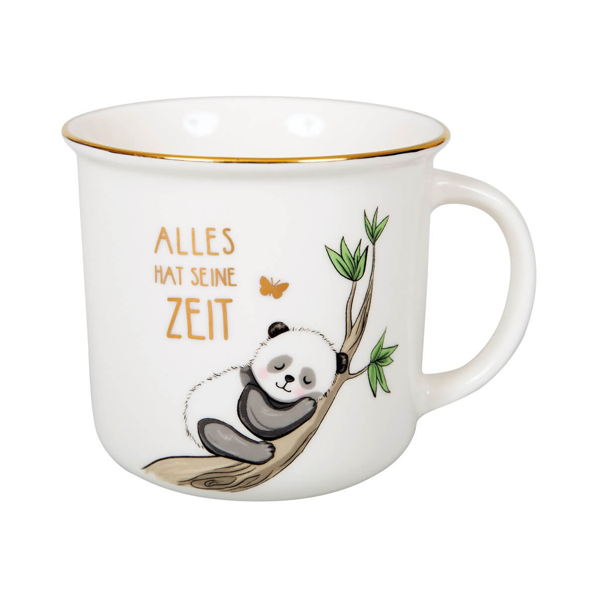 Tasse Panda - Alles hat seine Zeit