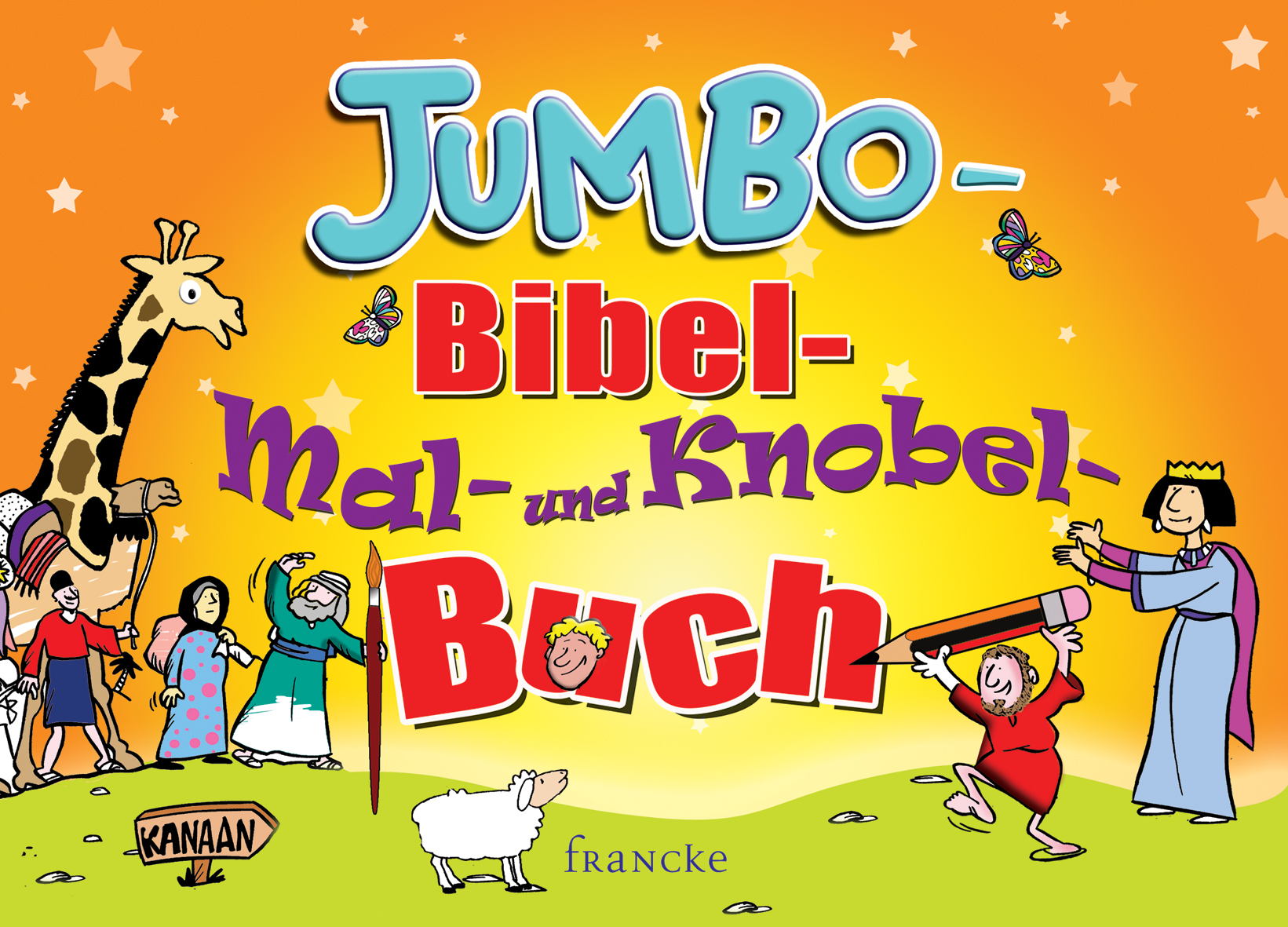 Jumbo-Bibel-Mal-und-Knobelbuch-331210 Jumbo-Bibel-Mal-und Knobelbuch
