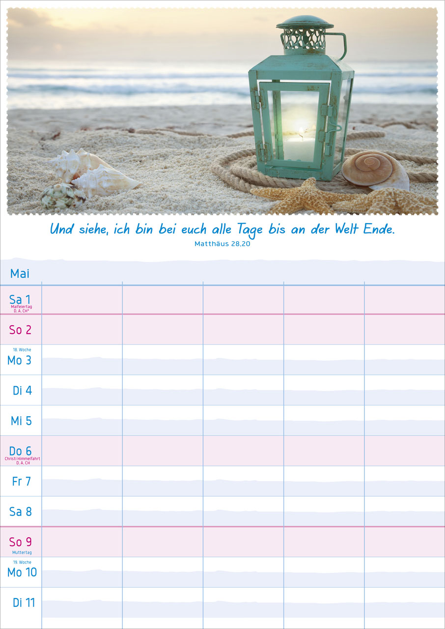 Multiplaner - Wandkalender 2027