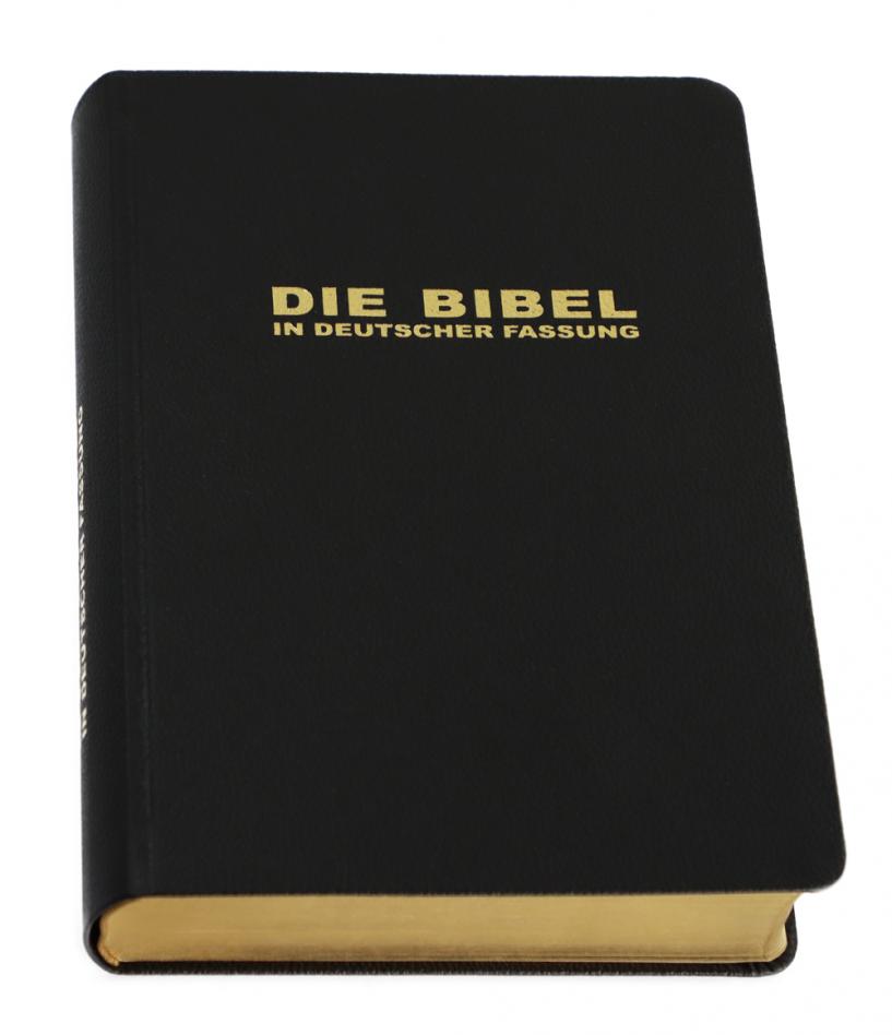 Die Bibel in deutscher Fassung - Rindspaltleder