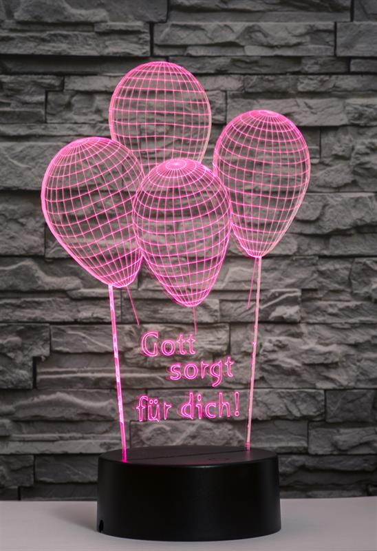 LED-Lampe - Luftballons