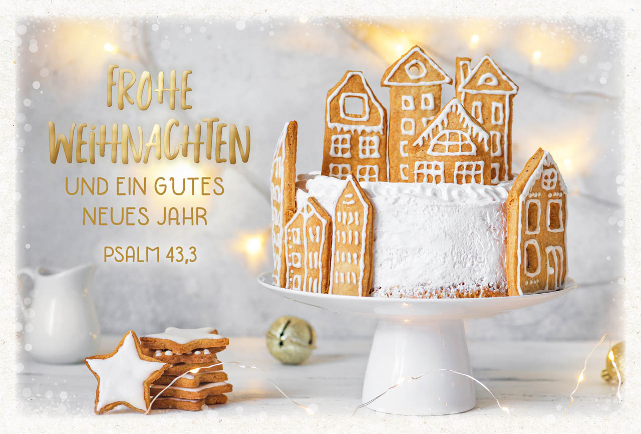 Postkarte - WH Lebkuchenhäuser GF Postkarte - WH Lebkuchenhäuser GF