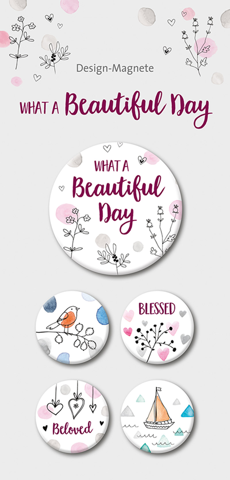 What-a-Beautiful-Day-5-er-Magnet-Set-5584135 What a Beautiful Day - 5-er-Magnet-Set