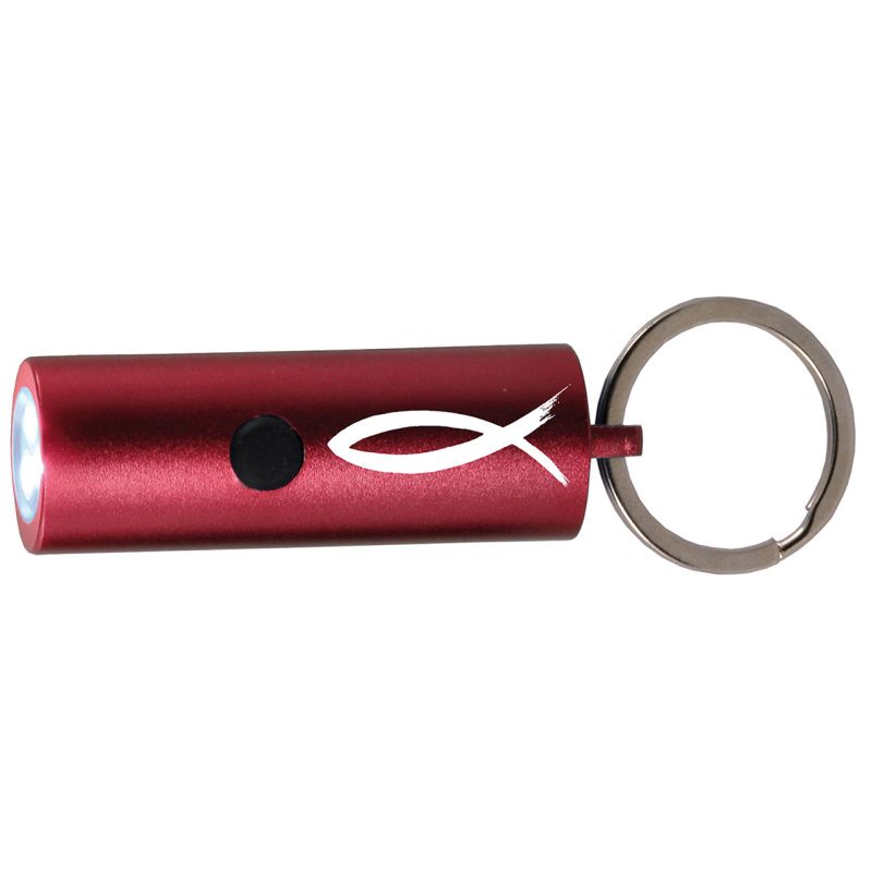 Taschenlampe´- Fisch rot