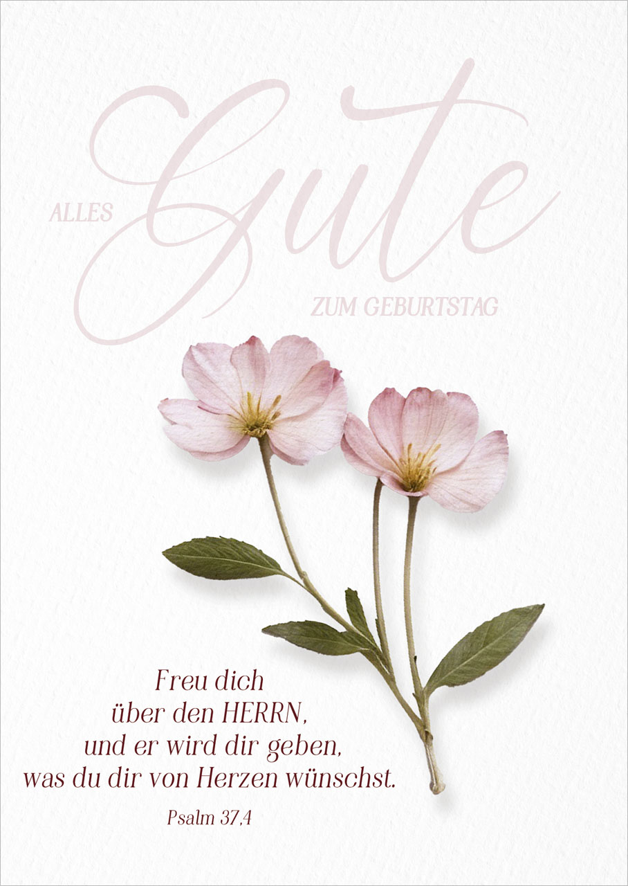Postkarte - Alles Gute zum Geburtstag