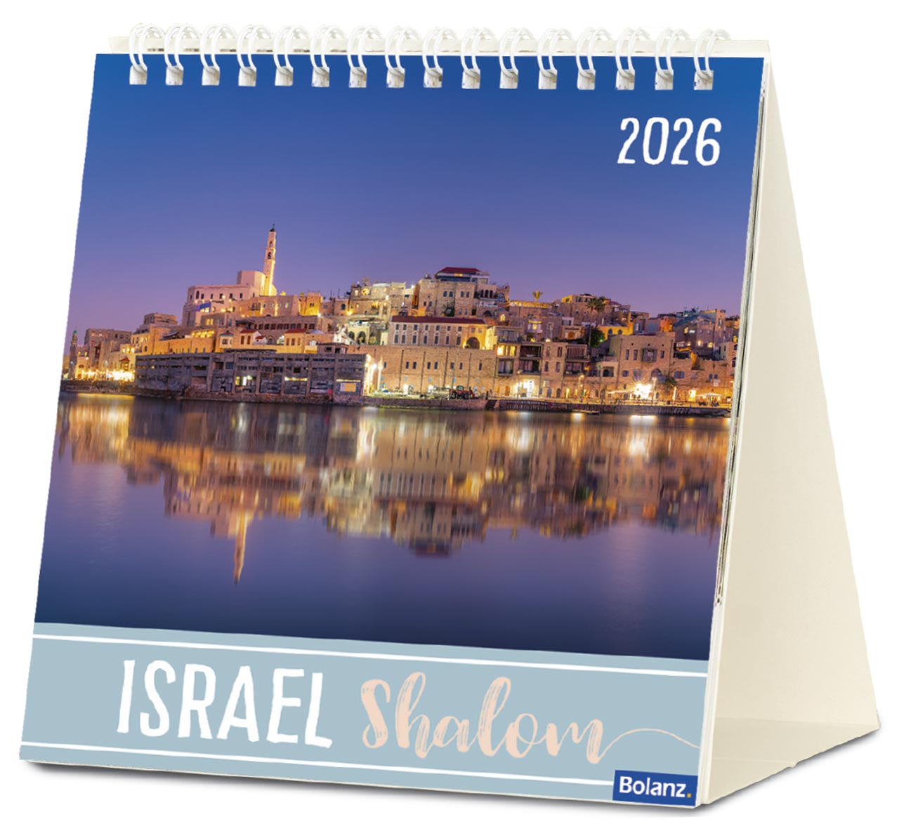Israel Shalom 2026 - Tischkalender