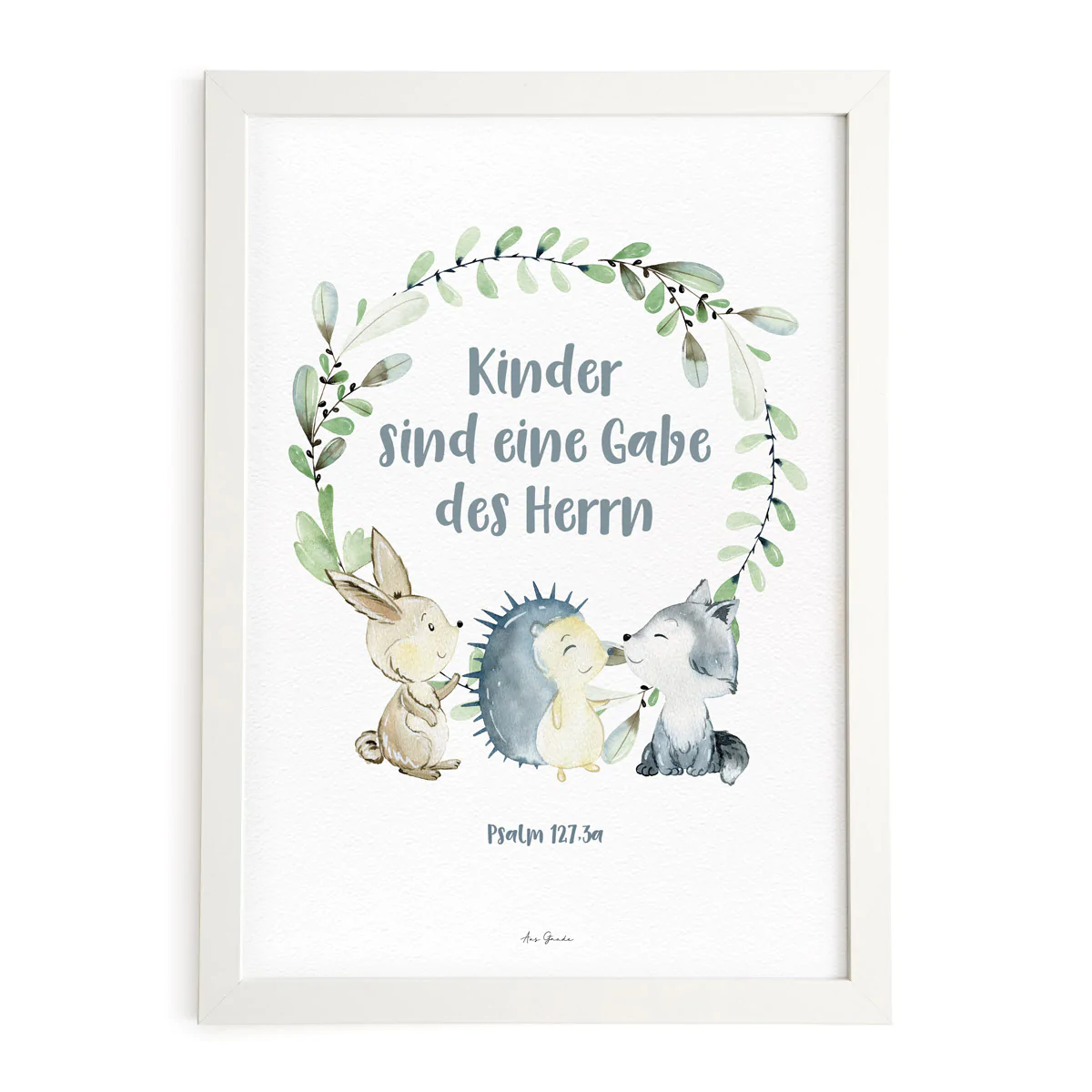 Poster A3 - Kinder sind eine Gabe des Herrn Poster A3 - Kinder sind eine Gabe des Herrn