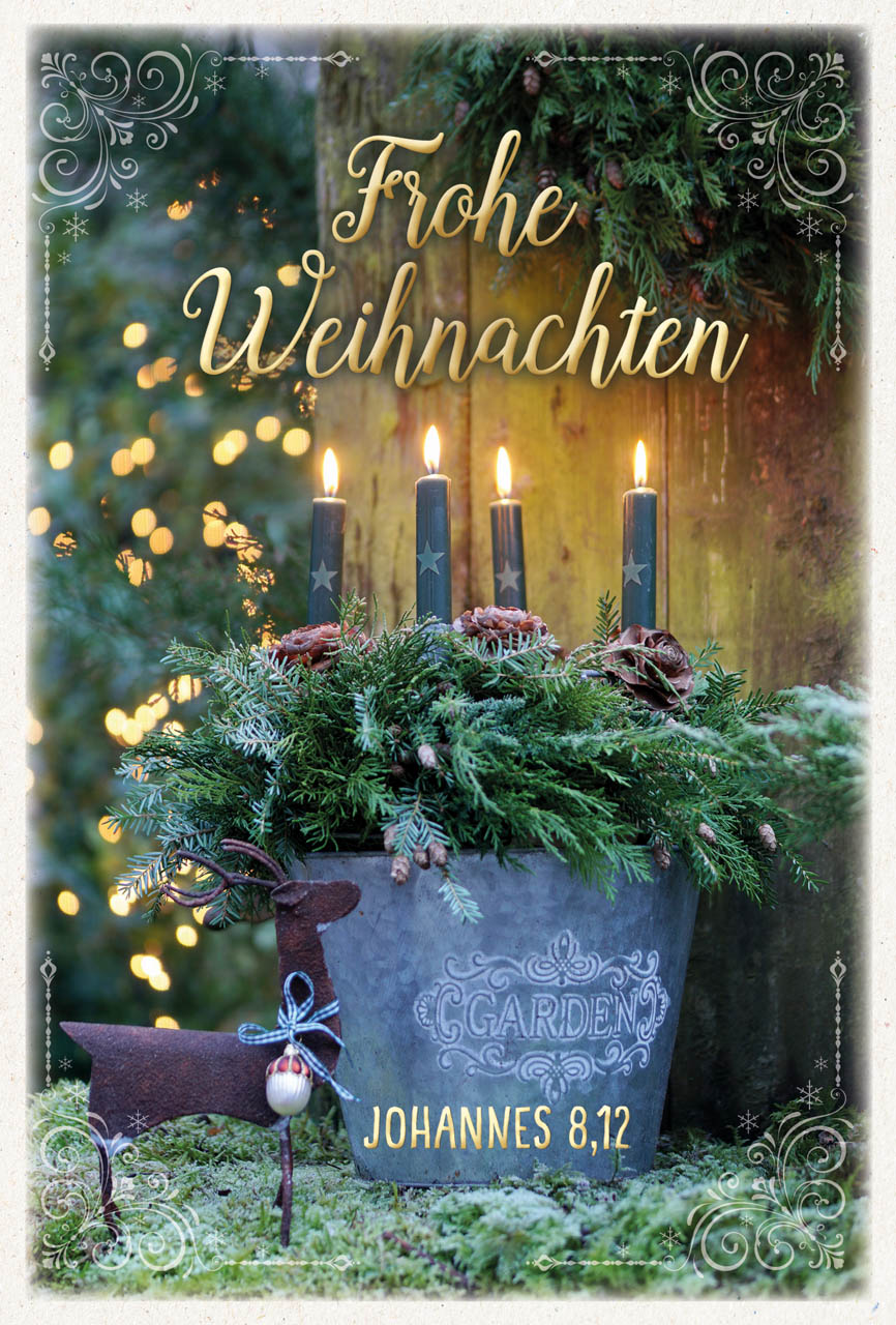 Postkarte - WH Johannes 8,12 GF Postkarte - WH Johannes 8,12 GF