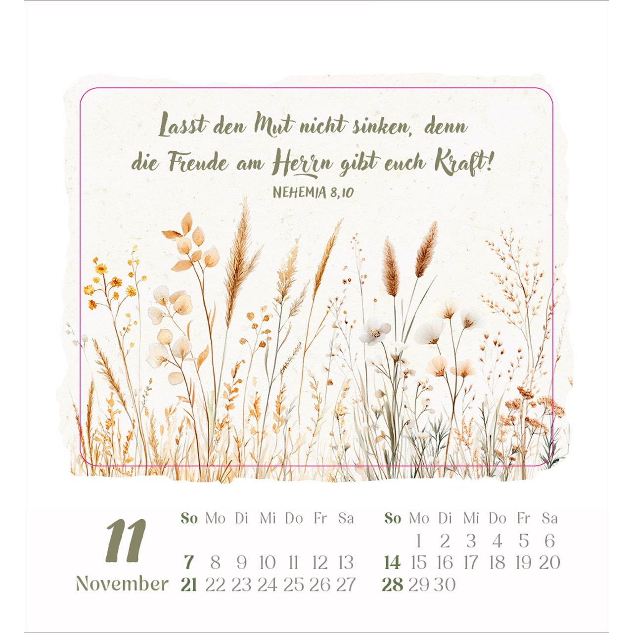 Minikalender - Kleine Freude im Herzen 2027