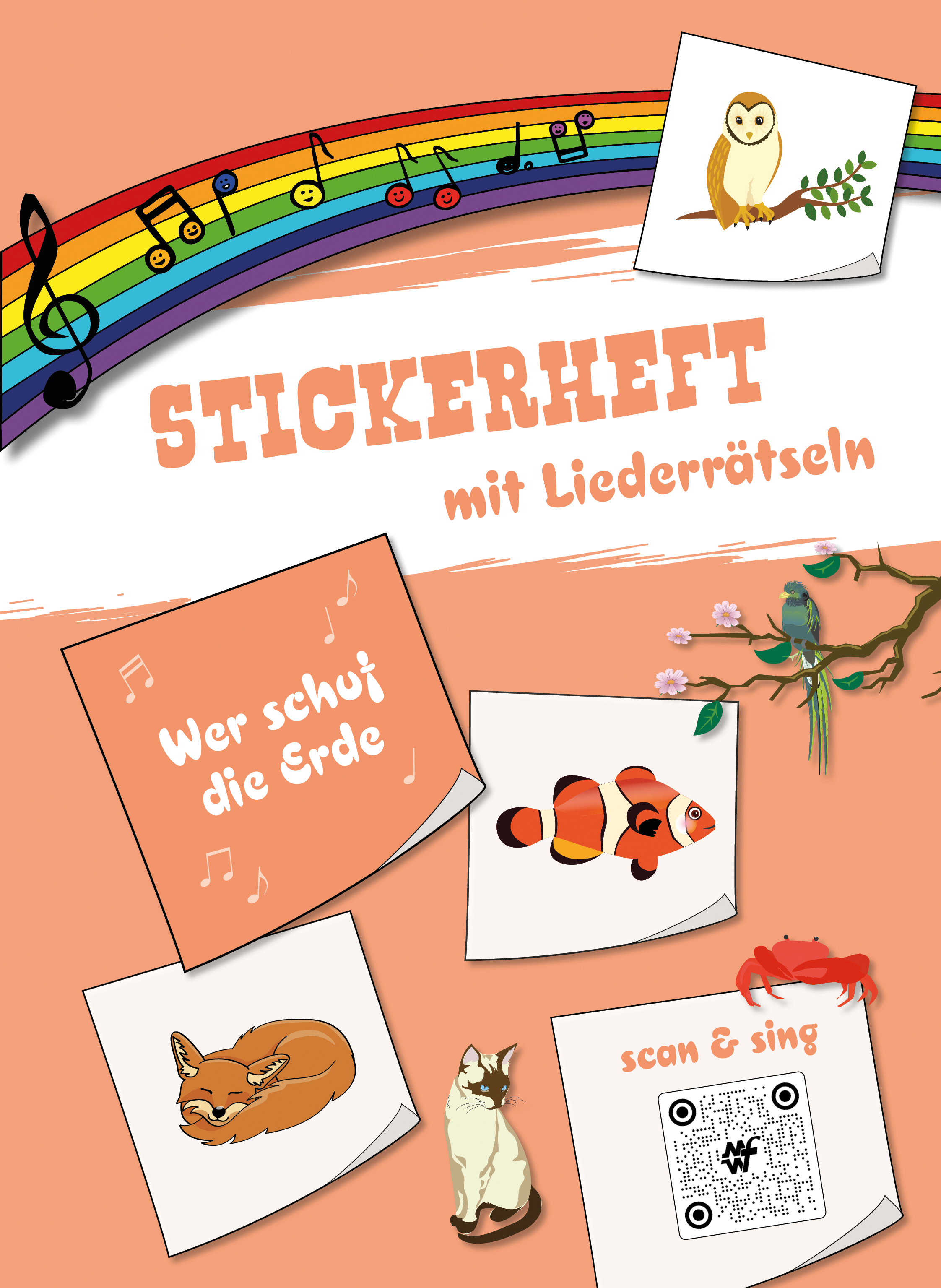 Stickerheft-Wer-schuf-die-Erde-Wer-schuf-die-Erde Stickerheft - Wer schuf die Erde