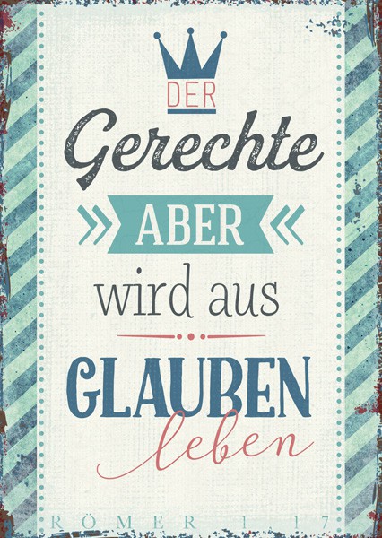 Postkarte-Der-Gerechte-1249 Postkarte - Der Gerechte