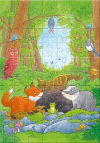 Puzzle-Fuchs-und-Dachs-1575906239-355665 Puzzle - Fuchs und Dachs