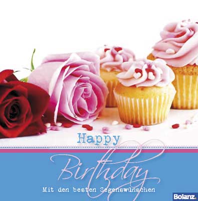 6219_0 Happy Birthday - Mit den besten Segenswünsche