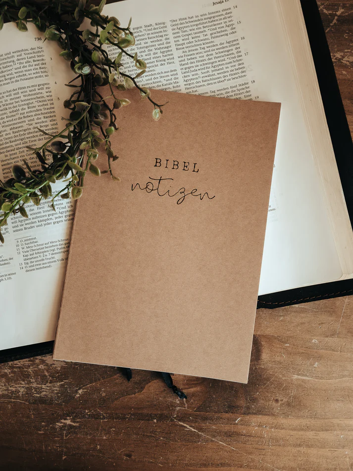 Notizheft, Bibel